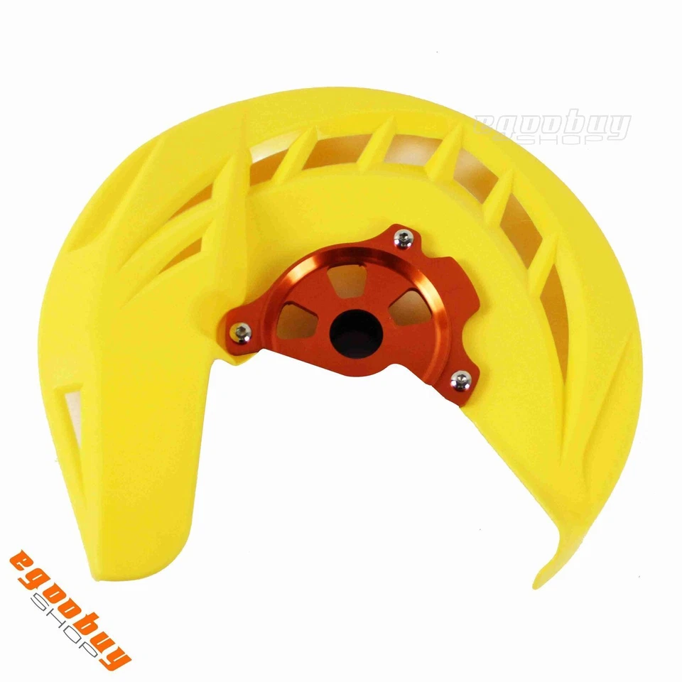 Cubierta de protección de disco delantero Dirt Bike X-Brake amarilla para TE TC/FC TE FE/FS/FX SX Foto 3 de 4