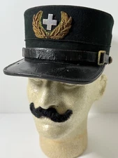 FORAGE CAP, BULLION WREATH, ENLISTED, HOSPITAL STEWARD, ARMSTRONG REGALIA CO.