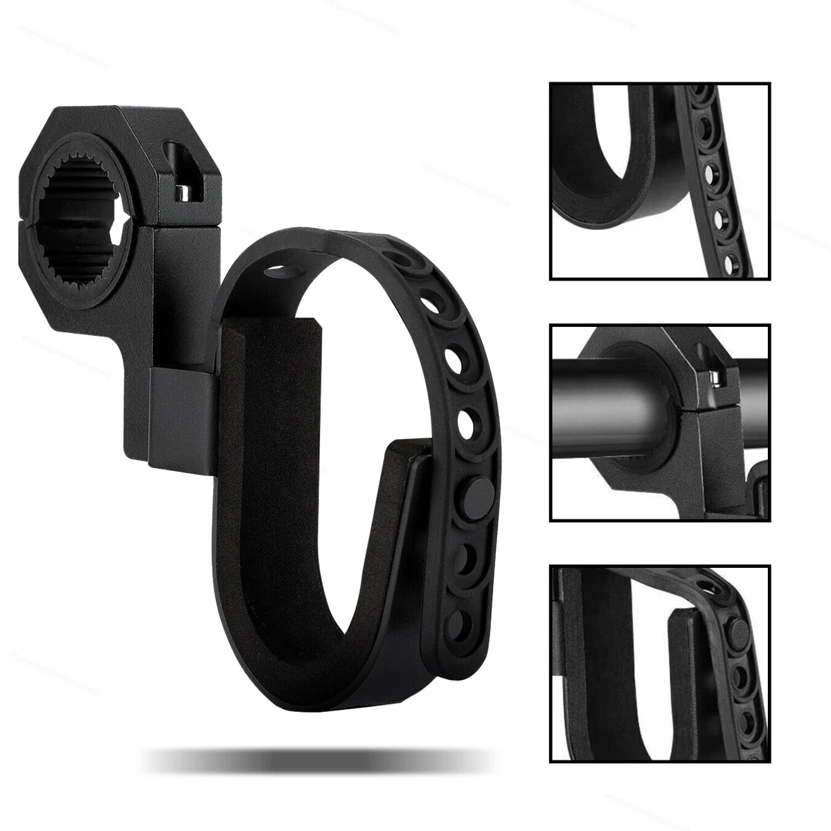 1.75 2 Gun Holder Grip Mount Rack for ATV UTV Polaris RZR XP Can Am Hunting