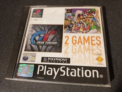 PS1 Playstation 1 PAL gran turismo motor toon 2 2 games jeux - Photo 1/3