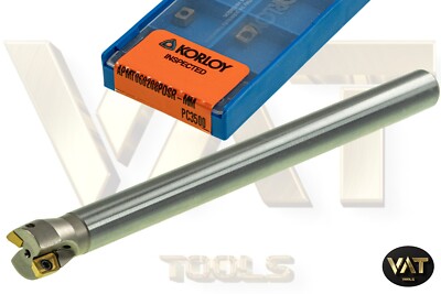 10x Korloy APMT060208PDSR-MM PC3500 +  1x Schaftfräser D=13-L130-Z02H NEU