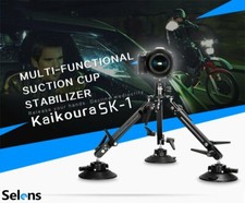 Car Camera Tripod Suction Cup Mount Gimbal Stabilizer Sucker Holder Video DSLR — image 9