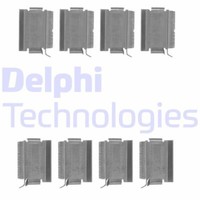 Delphi LX0649 ZubehöRsatz, Scheibenbremsbelag FüR Chrysler Dodge Fiat Lancia