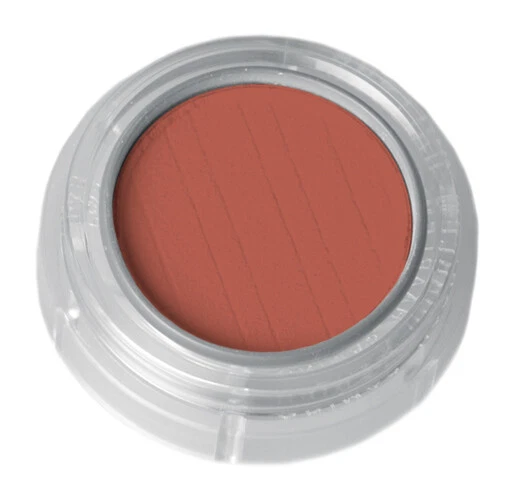 Grimas Eyeshadow/Rouge matt Lidschatten Helles Ziegelrot (552) Tiegel 2 g
