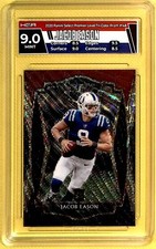 2020 Panini Select Premier Rookie Tri-Color Prizm /199 Jacob Eason HGA 9 R6220J
