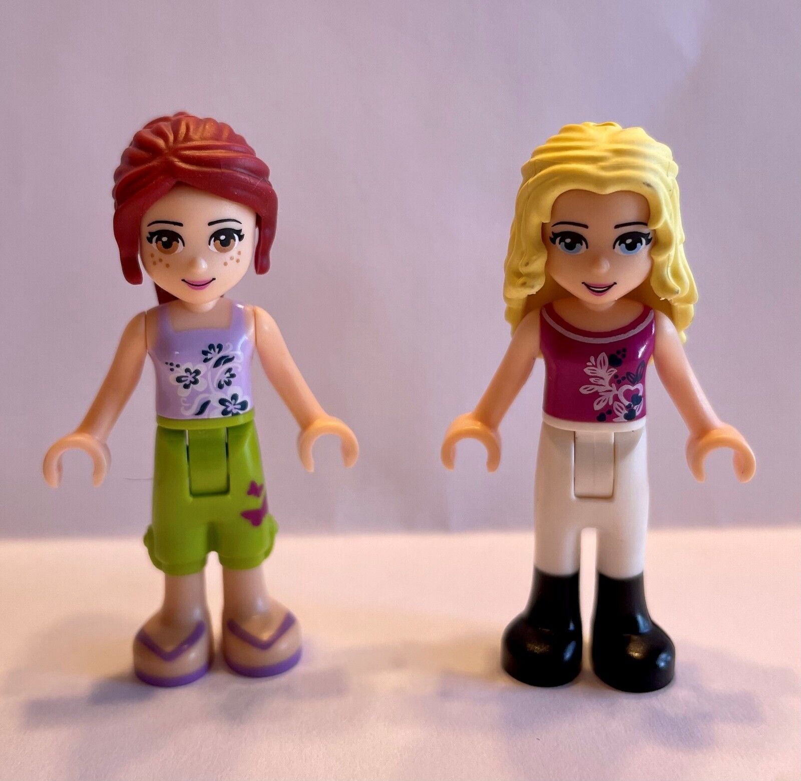 Pack of 4 Skirts for LEGO Mini-doll sheen 