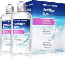 Contact Lens Solution by Bausch & Lomb, Sensitive Eyes Solution