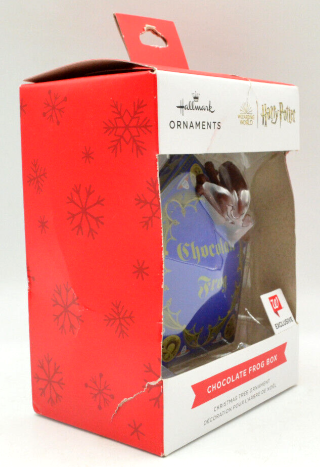 Hallmark Ornament 2023 Harry Potter Chocolate Frog Red Box Walgreens