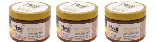 BL Maui Moisture Coconut Oil Curl Smoothie 12 oz Jar - THREE PACK - 第 1/1 張圖片