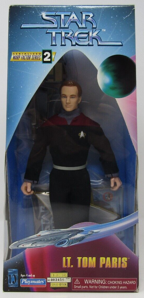 Lt. Tom Paris Star Trek Warp Factor 2 Collector's Series Figure