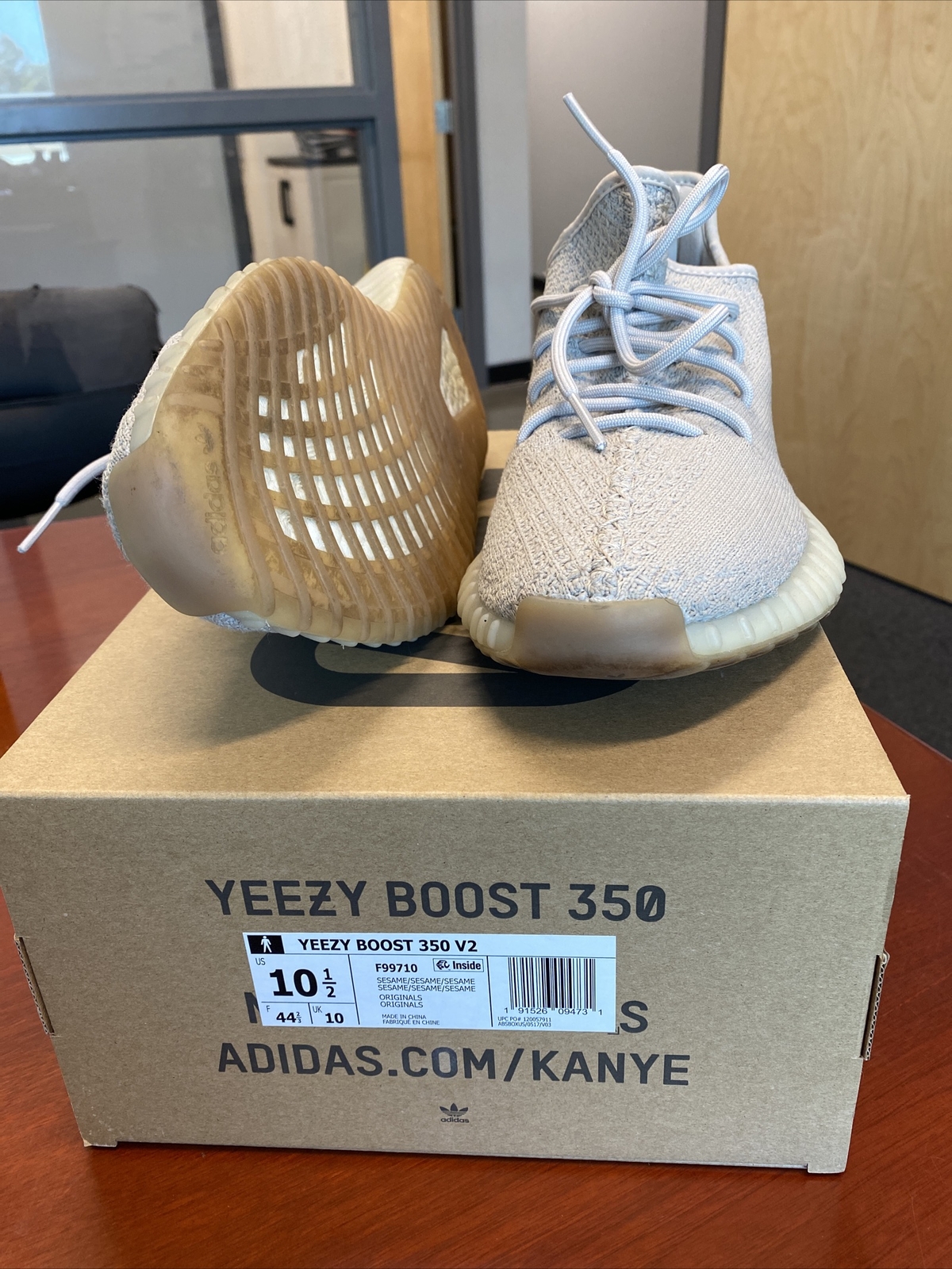ebay yeezy sesame
