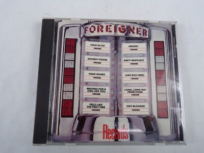 Foreigner Records Cold As Ice Double Vision Head Games Juck Box Hero CD#57