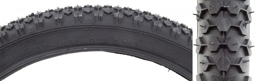 SUNLITE TIRE SUNLT 20x2.125 BK/BK STUDDED K42 WIRE
