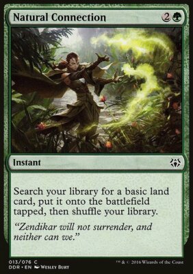 Magic the Gathering MTG Natural Connection (13) DD Nissa vs. Ob Nixilis   LP