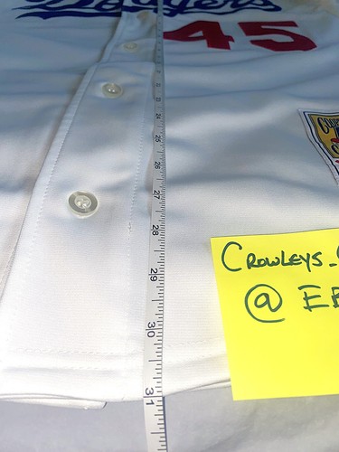 Mens Large Authentic Pedro Martinez Mitchell & Ness Retro 1993 LA Dodgers Jersey - Picture 10 of 16