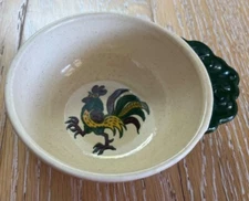  METLOX - POPPYTRAIL - Rooster Individual Open Soup Server Made in California