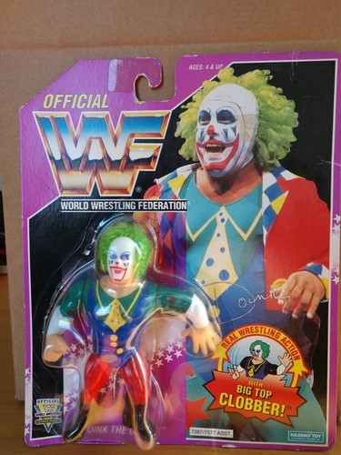 WWF Hasbro Doink The Clown Series 9 On Card...