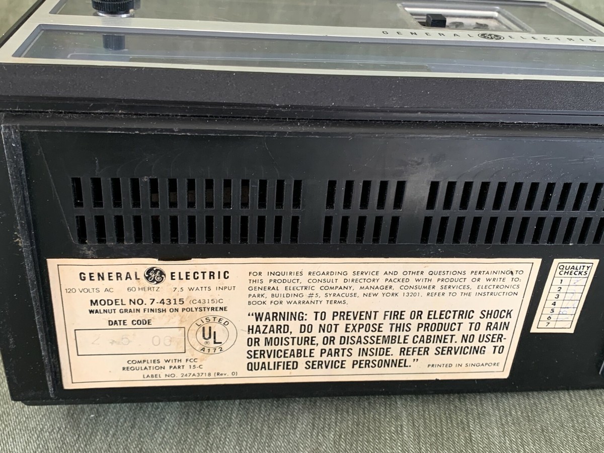 アメリカ　GE GENERAL ELECTRIC ラジオ　クロック $_57.JPG?set_id=8800005007