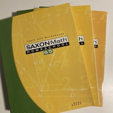 Saxon Math 6/5 Home Study Kit, 3rd Edition Homeschool Curriculum SET
