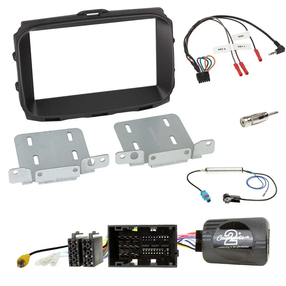 JVC USB Bluetooth Lenkrad DAB 2DIN Autoradio für Alfa Giulietta 2013-2021 940 Fa - Bild 3 von 4