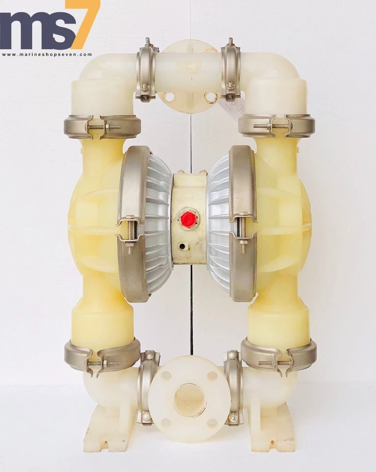 WILDEN PUMP 8 PP POLYPROPYLENE/PLASTIC DOUBLE DIAPHRAGM/TRANSFER PUMP -TF - Image 2 of 4
