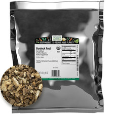 Organic Burdock Root, 1-Pound Bulk Bag, Common in Root Beer Recipes, Cut  Sifte
