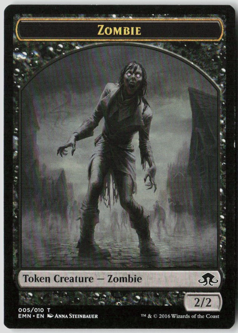Magic - Zombie Token (005) Eldritch Moon [EMN - 5] NM Token