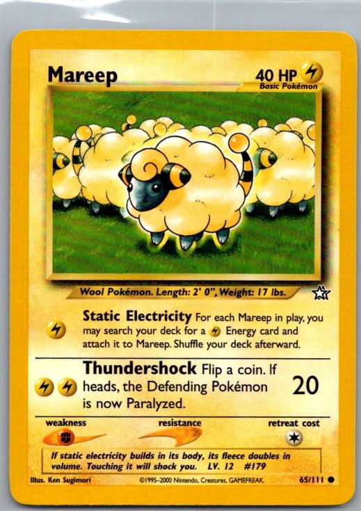 #065/111 Mareep Neo Genesis Common
