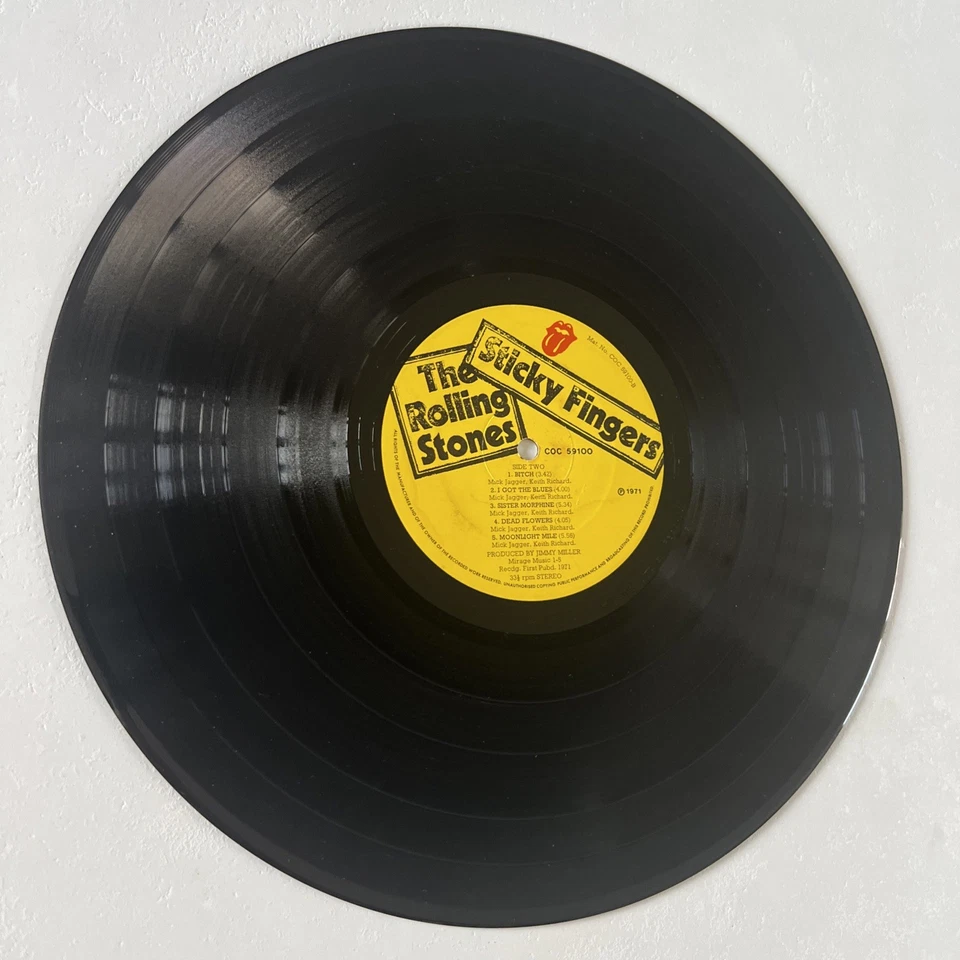 The Rolling Stones - Sticky Fingers 1st UK  *TML* Press Complete A3/B4. VG+/VG+ - Image 4 of 4