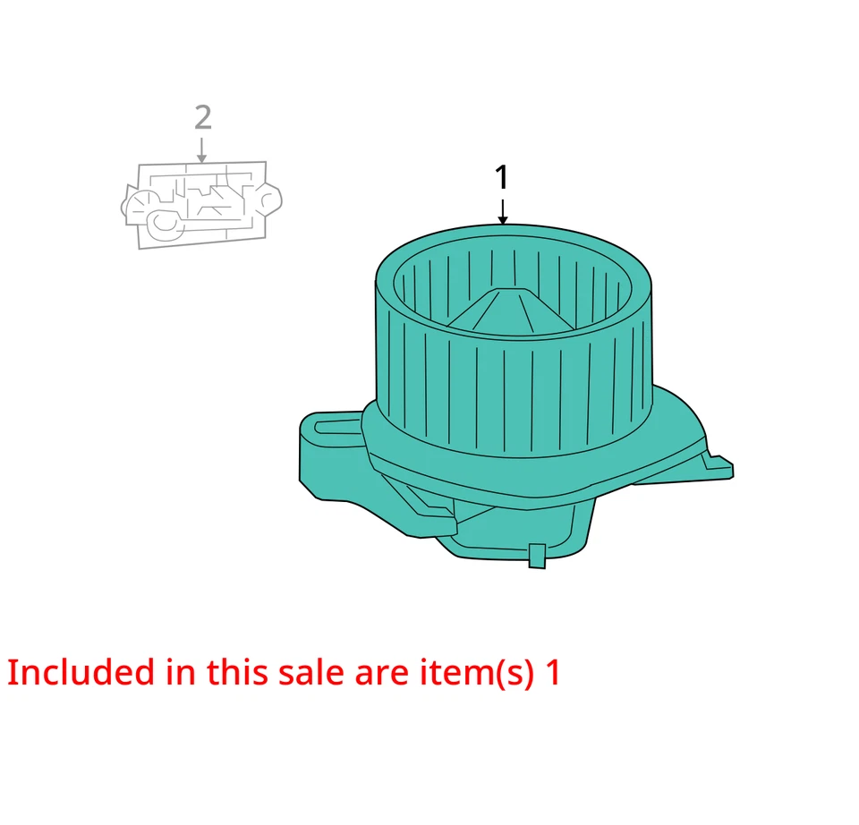 Dodge Nitro 2008 calentador ventilador de aire acondicionado motor fabricante de equipos originales 129 k millas - LKQ427536521 Foto 4 de 4