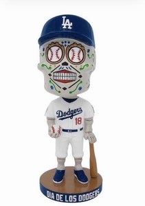 Dia De Los Muertos Dodgers Bobblehead | eBay
