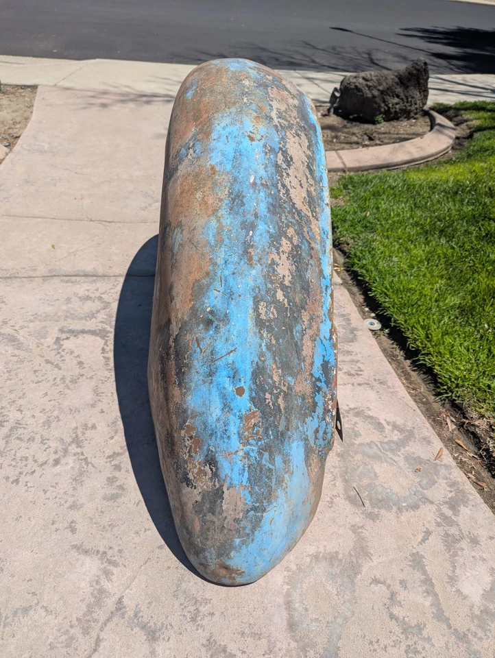 1942 1946 1947 FORD 1/2 TON PICKUP TRUCK REAR DRIVER SIDE FENDER LH 42-47 - Image 2 of 4