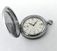 Vintage CASE Ornament Pocket Watch USSR MOLNIJA SOVIET case Watch