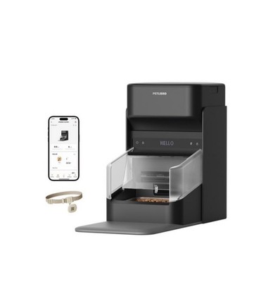 PETLIBRO RFID Automatic Cat Feeder, 3L 5G Wi-Fi, App Control - BLACK, For Parts
