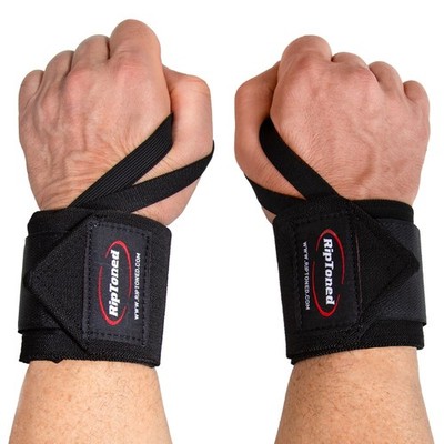 Rip Toned Wrist Wraps for Weightlifting   USPA & USAPL Approved 18'' Wrist Str...