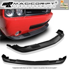 For 08 09 10 Dodge Challenger Urethane Front Bumper Lip Spoiler Mopar Style