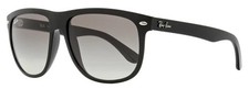 Ray-Ban RB4147 Unisex Sunglasses - Gloss Black/Light Grey Gradient