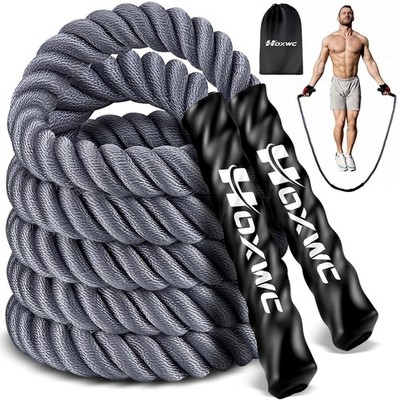 Jump Rope, Weighted Jump Rope for Fitness, Heavy Skipping Ropes for Men Women...