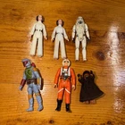 (6) STAR WARS VTG ACTION FIGURES 1977-1979- Princess Leia X2