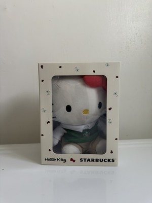 Starbucks x Hello Kitty Plush (2025 Limited Edition) - RARE - NEW! SHIPS NOW