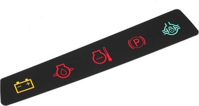 M117670 Dash Panel Decal Instrument Panel Indicator Label Sticker for John Deere