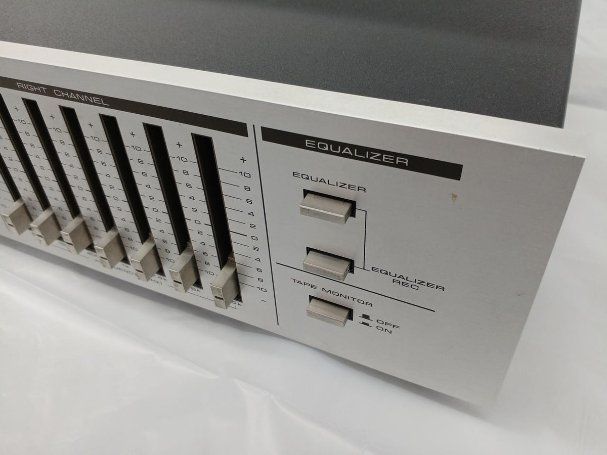 Pioneer SG-100 graphic equalizer Vintage 1983 Hi End Silver Used