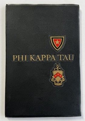 Phi Kappa Tau Fraternity Vintage Pledge Manual Jack L Anson 13th Edition History