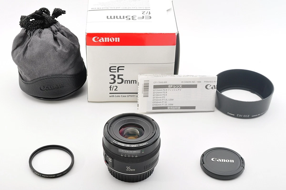 Canon EF f/2 35mm Camera Lenses for sale | eBay