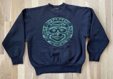 Vintage 1988 Kwagiulth Moon Wise Frog by Richard Hunt Crewneck/Sweatshirt Size M