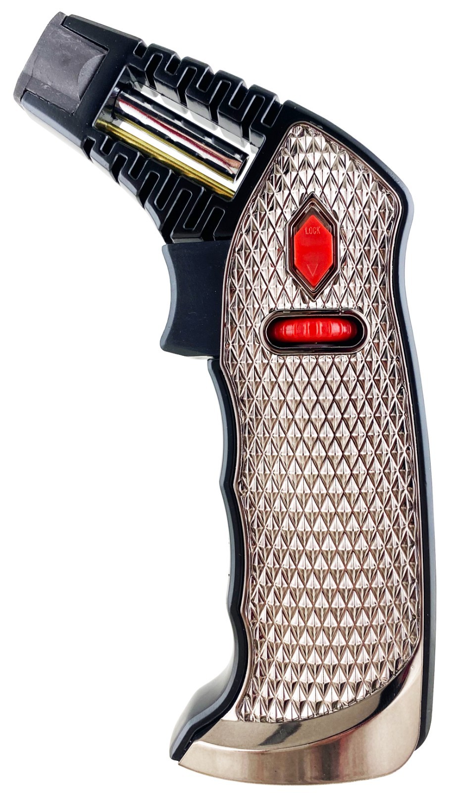 Adjustable Jet Flame Windproof Refillable Torch Gun Giftbox