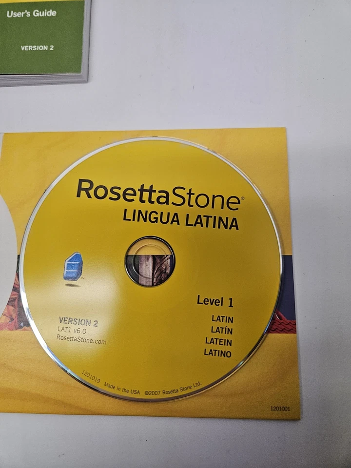 Rosetta Stone Language-Learning Software Lingua Latina Level 1 CD-ROM Version 2 - Image 3 of 4