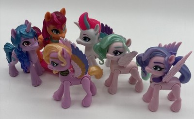 My Little Pony G5 New Generation Lot Of 6 Figures Skateboard