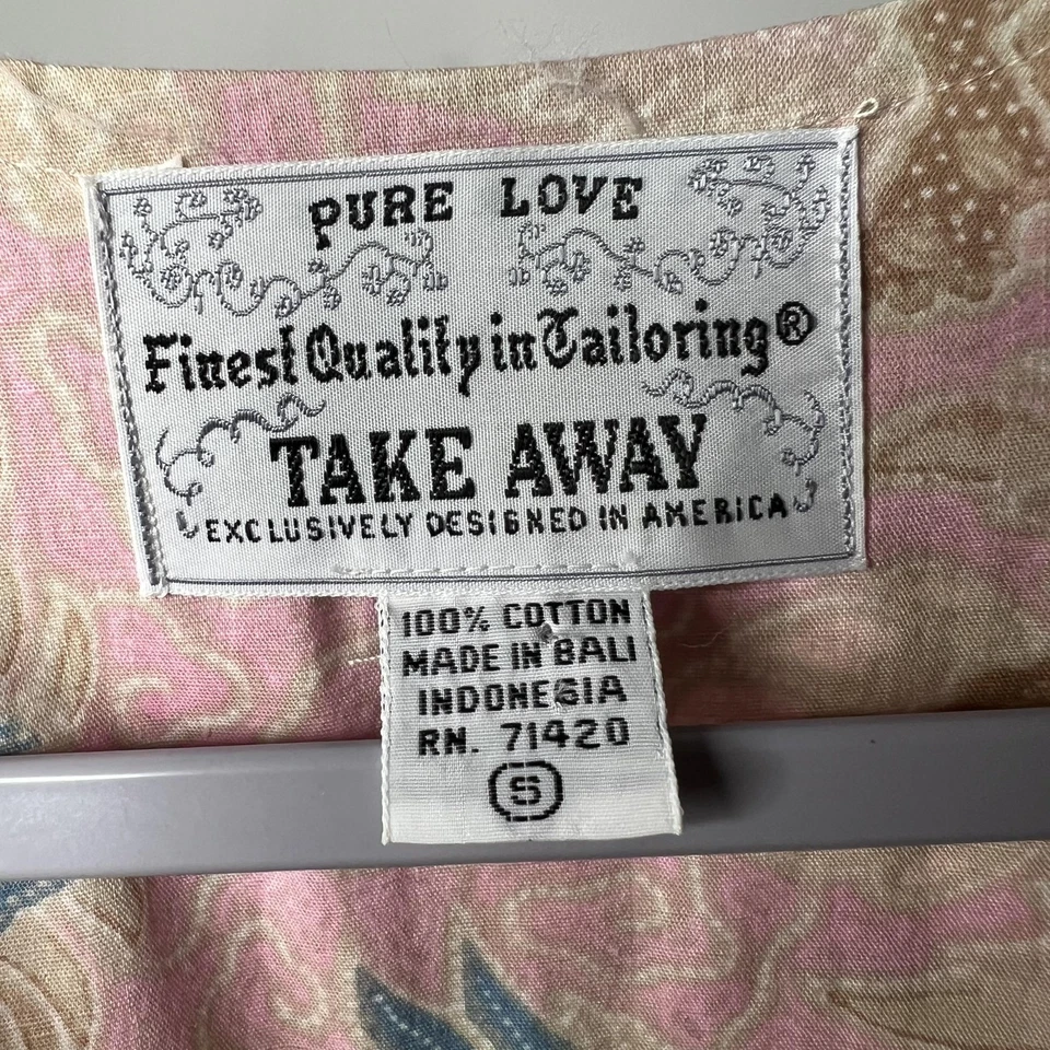 Chaleco Take Away Pure Love Para Hombres Pequeño Rosa Verde Azulado Retazos Batik Boho Cuerda Corbatas Foto 3 de 4