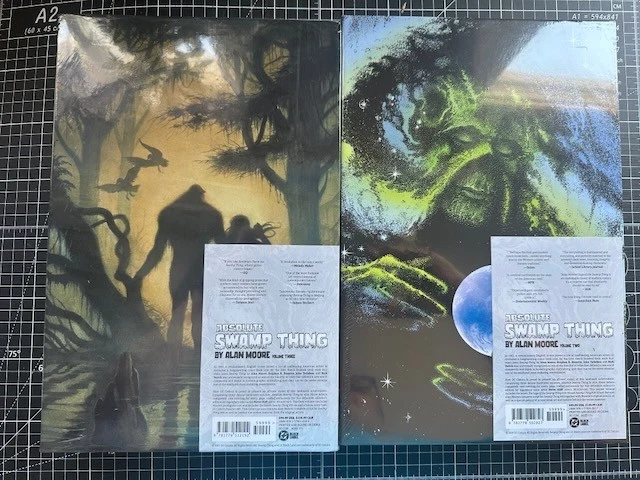 DC Absolute SWAMP THING VOL 1,2,3 tapas duras selladas en cajas exteriores Alan Moore Foto 4 de 4